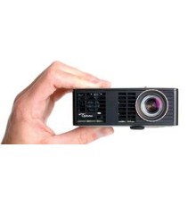 Optoma ML750e Ультрапортативный проектор {DLP, 3D; LED (до 20000 ч); 700 ANSI lm; WXGA (1280х800); 15000:1;+/-40 автоматич; HDMI / MHL, универсальный I/O вход VGA, USB-A (чтение/wireless)}