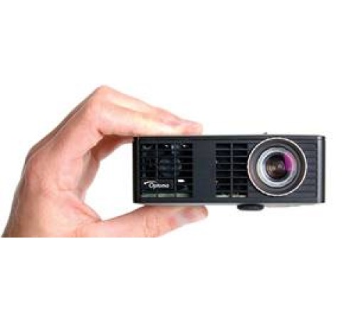 Optoma ML750e Ультрапортативный проектор {DLP, 3D; LED (до 20000 ч); 700 ANSI lm; WXGA (1280х800); 15000:1;+/-40 автоматич; HDMI / MHL, универсальный I/O вход VGA, USB-A (чтение/wireless)}