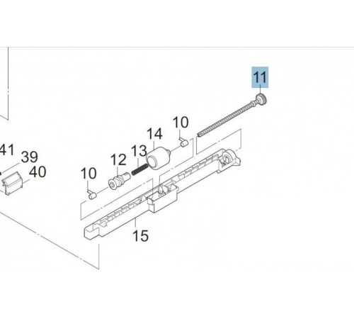 Ось узла подачи бумаги KYOCERA 302NG08241/302NG08240