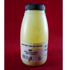 Тонер для картриджей Q6002A Yellow, химический (фл. 80г) B&W Premium Mitsubishi/MKI фас.Россия