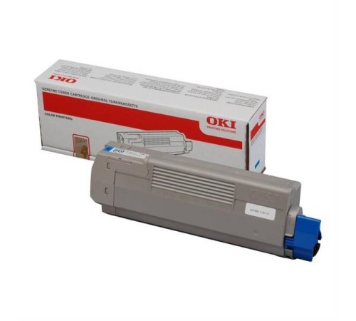 Тонер-картридж Oki C612 6K (cyan)