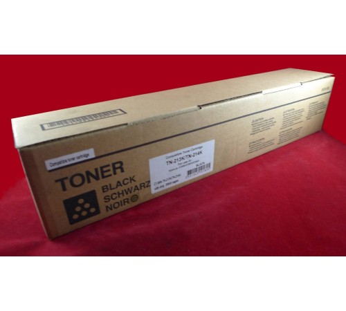 Тонер Konica-Minolta bizhub C200/C203/C253 TN-213K/TN-214K black (туба 430г) ELP Imaging®