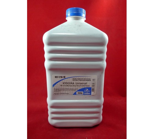Тонер для Kyocera Universal (TK-17/18/1xx/3xx/4xx/11x0/31x0) (фл. 1кг) B&W фас.Россия