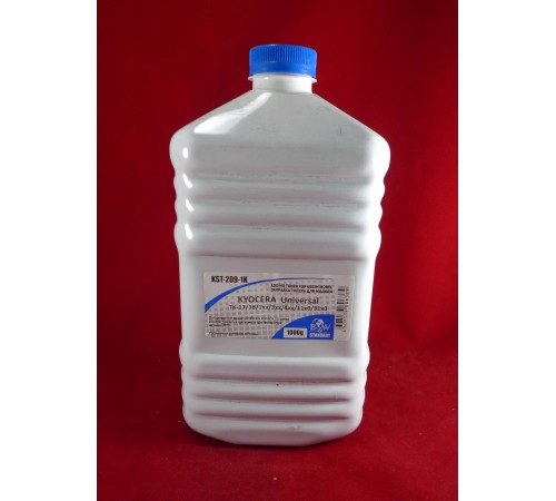 Тонер для Kyocera Universal (TK-17/18/20H/100/110/111/112/113/120/122/130/131/132/133/134/140/142/144/170/172/310/312/320/322/330/332/340/342/344/350/352/354/435/475/1110/1120/1150/1160/1170/3110/3130/3150/3160/3170/3190) (OEM совместимый) (фл. 1кг) B&W S