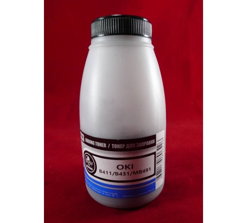 Тонер OKI B411/B431/MB461/MB471/MB491 Black (фл. 100г) B&W Premium Tomoegawa фас.Россия Тонер OKI B411/B431/MB461/MB471/MB491 Black (фл. 100г) B&W Premium Tomoegawa фас.Россия