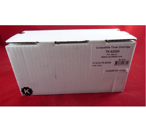 Тонер-картридж для Kyocera Ecosys P5021cdn/P5021cdw/M5521cdn/M5521cdw TK-5230K black 2.6K  ELP Imaging®
