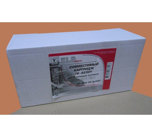 Тонер-картридж для Kyocera Ecosys P5021cdn/P5021cdw/M5521cdn/M5521cdw TK-5230Y yellow 2.2K ELP Imaging®