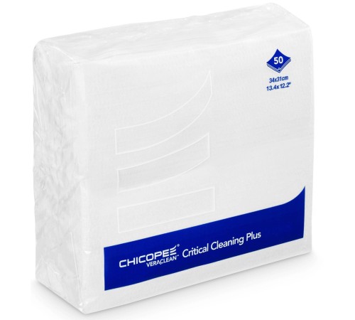 Салфетки абсорбирующие высокопрочные Veraclean Critical Cleaning Wiper белые (Katun/Chicopee) пак/50шт