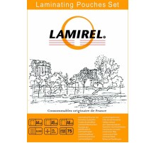 Lamirel Пленка для ламинирования LA-78787(01) (набор А4, A5, A6 по 25 шт., 75 мкм, 75 шт. в уп.)