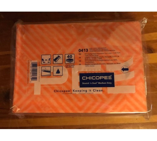 Салфетки для сбора и удаления тонера Stretch'n Dust Wipes (Katun/Chicopee) пак/40шт