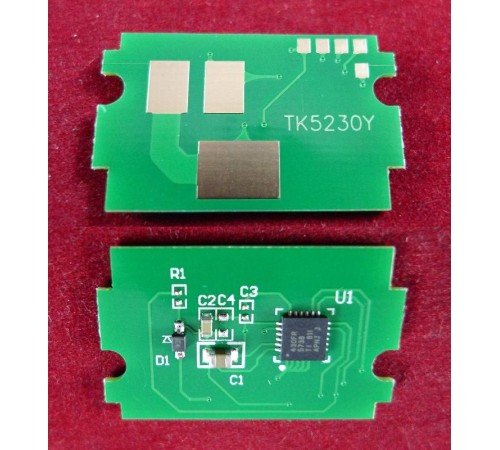 Чип для Kyocera Ecosys P5021cdn/M5521cdn (TK-5230Y) Yellow, 2.2K ELP Imaging®