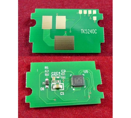Чип для Kyocera Ecosys P5026cdn/M5526cdn (TK-5240C) Cyan, 3K ELP Imaging®