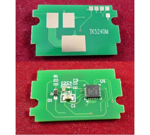 Чип для Kyocera Ecosys P5026cdn/M5526cdn (TK-5240M) Magenta, 3K ELP Imaging®