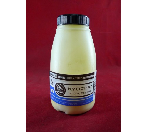 Тонер для Kyocera TK-5230Y, P5021/M5521 Yellow (фл. 35г) 2.2K B&W Premium фас.Россия