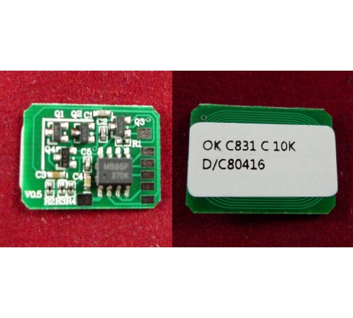 Чип OKI C831/841 (44844507) Cyan, 10K ELP Imaging®