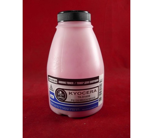 Тонер для Kyocera TK-5140M, P6130/M6030/M6530 Magenta (фл. 100г) 5K B&W Premium