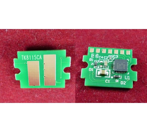Чип для Kyocera Ecosys M8124cidn/M8130cidn (TK-8115C) Cyan, 6K ELP Imaging®