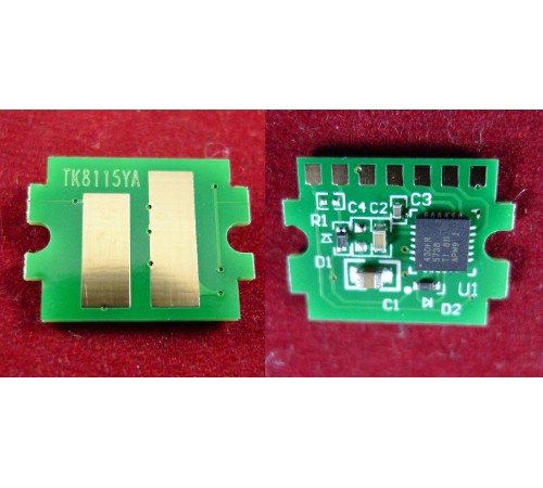 Чип для Kyocera Ecosys M8124cidn/M8130cidn (TK-8115Y) Yellow, 6K ELP Imaging®