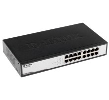 D-Link DES-1016D/H1A Неуправляемый коммутатор с 16 портами 10/100Base-TX и функцией энергосбережения