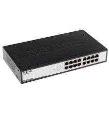 D-Link DES-1016D/H1A Неуправляемый коммутатор с 16 портами 10/100Base-TX и функцией энергосбережения