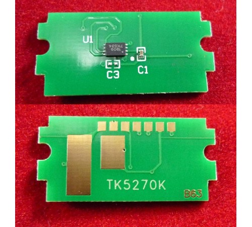 Чип для Kyocera Ecosys P6230cdn/M6230cidn/M6630cidn (TK-5270K) Black, 8K ELP Imaging®