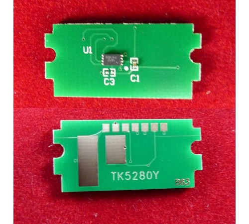 Чип для Kyocera Ecosys P6235cdn/M6235cidn/M6635cidn (TK-5280Y) Yellow, 11K ELP Imaging®