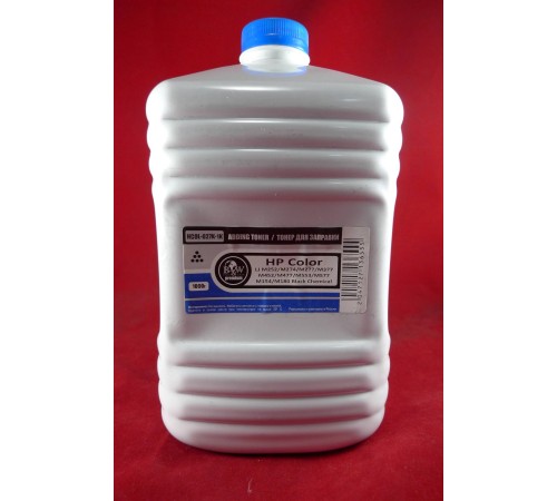 Тонер для картриджей CF400/CF410/CF530/CF540, CRG-045/046/054 Black химический (кан. 1кг) B&W Premium фас.Россия