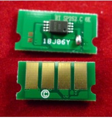 Чип Ricoh SP C252Dn/C252Sf/C262Dnw/C262Sf (SPC252HE) Cyan, 6K ELP Imaging®