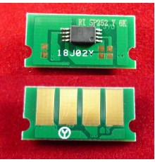 Чип Ricoh SP C252Dn/C252Sf/C262Dnw/C262Sf (SPC252HE) Yellow, 6K ELP Imaging®
