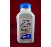 Тонер для картриджей CF218A/CF230A для совместимого картриджа с роликом проявки (DR) (фл. 50г) B&W Standart фас.Россия