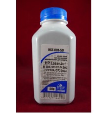 Тонер для картриджей CF218A/CF230A для совместимого картриджа с роликом проявки (DR) (фл. 50г) B&W Standart фас.Россия