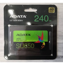 Накопитель SSD A-DATA SATA III 240Gb  Series SU650 2.5" (ASU650SS-240GT-R)