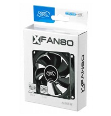 Вентилятор DEEPCOOL XFAN 80 (80мм, 20dB, 1800rpm, 4pin) RTL