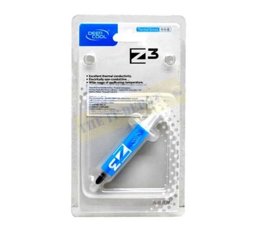 Термопаста DEEPCOOL Z3 (1.5g, шприц) RTL