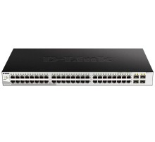 D-Link DGS-1210-52/ME/B1A Управляемый L2 коммутатор с 48 портами 10/100/1000Base-T и 4 портами 1000Base-X SFP