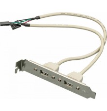 USB Bracket 2xUSB2.0 Bulk  OEM