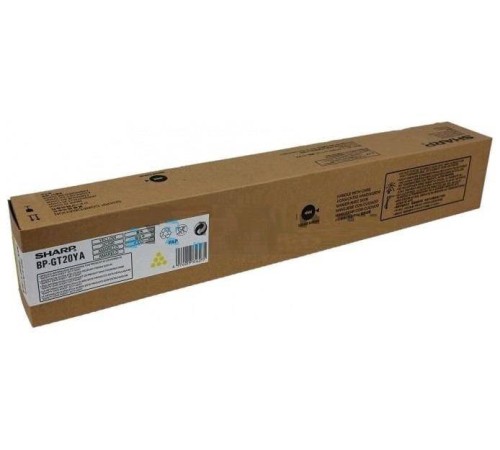 Тонер-картридж желтый для Sharp C-CUBE BP10C20EU/20C20EU/20C25EU  (10К) [BPGT20YA]