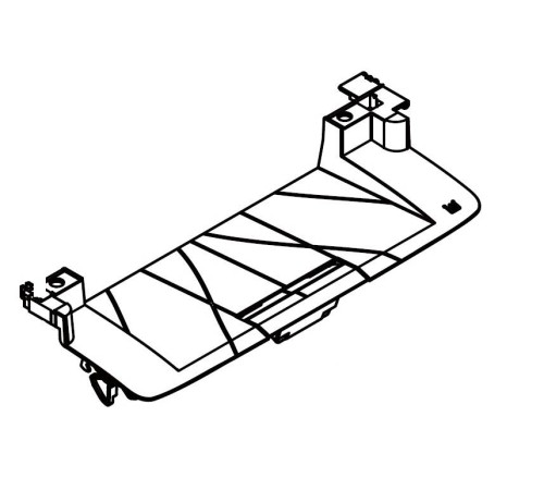 Крышка картриджа в сборе с выходным лотком HP LJ M28 (RM2-2515) OEM