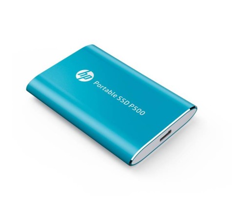 Твердотельный диск 1ТB HP P500, USB 3.1 [R/W - 350/210 MB/s] Blue