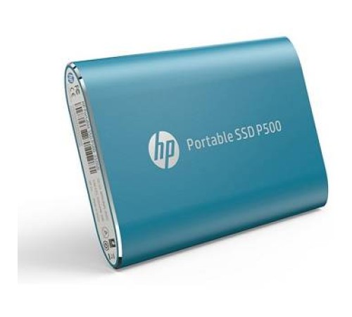 Твердотельный диск 500GB HP P500, USB 3.1 Type-C [R/W - 350/210 MB/s] Blue