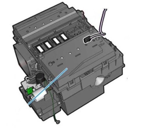 Станция парковки в сборе HP DJ Z6 (T8W15-67026) Станция парковки в сборе HP DJ Z6 (T8W15-67026)