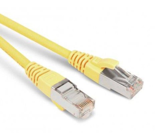 Hyperline PC-LPM-STP-RJ45-RJ45-C5e-1M-LSZH-YL Патч-корд F/­UTP, экранированный, Cat.5е, LSZH, 1 м, желтый