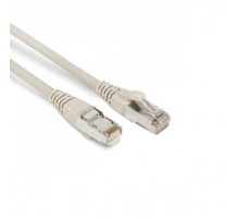 Hyperline PC-LPM-STP-RJ45-RJ45-C6-1M-LSZH-GY Патч-корд F/UTP, экранированный, Cat.6, LSZH, 1 м, серый