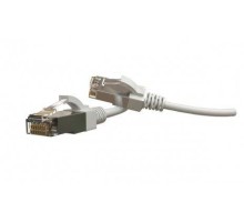 PC-LPT-SFTP-RJ45-RJ45-C6-2M-LSZH-WH Патч-корд S/FTP, экранированный, категория 6 (100% Fluke Component Tested), 28AWG, LSZH, 2м, белый