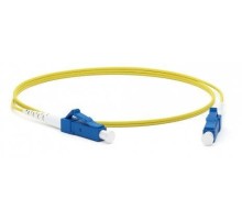 Hyperline FC-S2-9-LC/­UR-LC/­UR-H-1M-LSZH-YL Патч-корд волоконно-оптический (шнур) SM 9/­125 (OS2), LC/­UPC-LC/­UPC, 2.0 мм, simplex, LSZH, 1 м