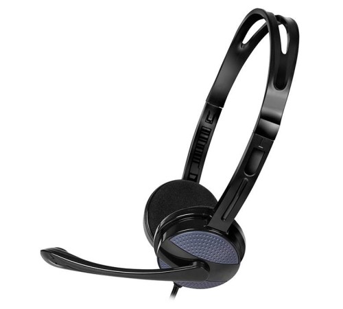 SVEN Мультимедийные стереонаушники с микрофоном SVEN AP-151MV, разъем 3,5 мм (4 pin), черный.