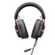 AOC Гарнитура игровая GH300 , многоцветная RGB,  Stereo, 7.1 Surround, USB кабель 2.0 м, чёрный+красный.