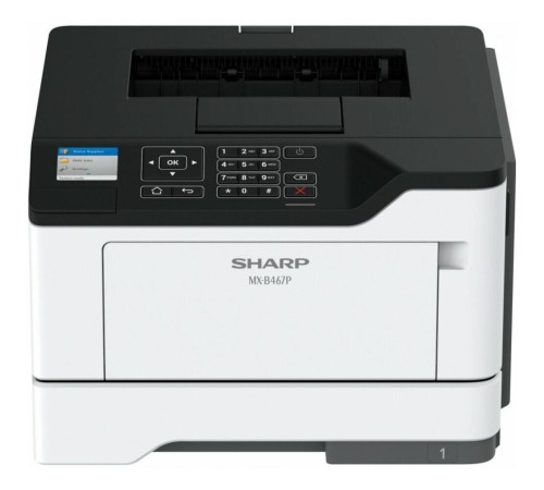Принтер SHARP MXB467PEU A4, 44 стр мин,Ethernet, стартовый комплект РМ, дуплекс Принтер SHARP MXB467PEU A4, 44 стр мин,Ethernet, стартовый комплект РМ, дуплекс