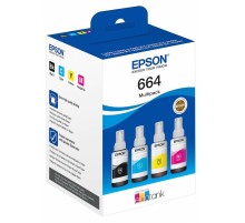Набор с чернилами Epson 664 для L100/L110/L200/L210/L300/L350/L121/L132/L1300 (C13T66464A)