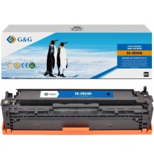Картридж G&G, аналог HP CB540A/125A/Canon 716 черный 2.2k с чипом